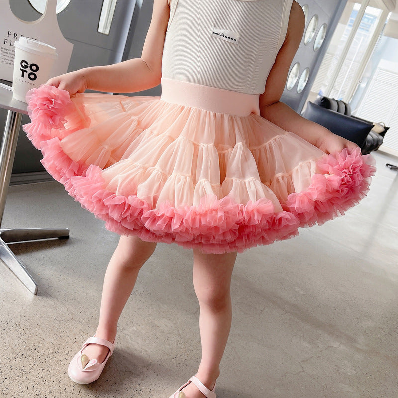 Children's Skirt Pettiskirt Convex Second Generation Gabonese Children's Dress
