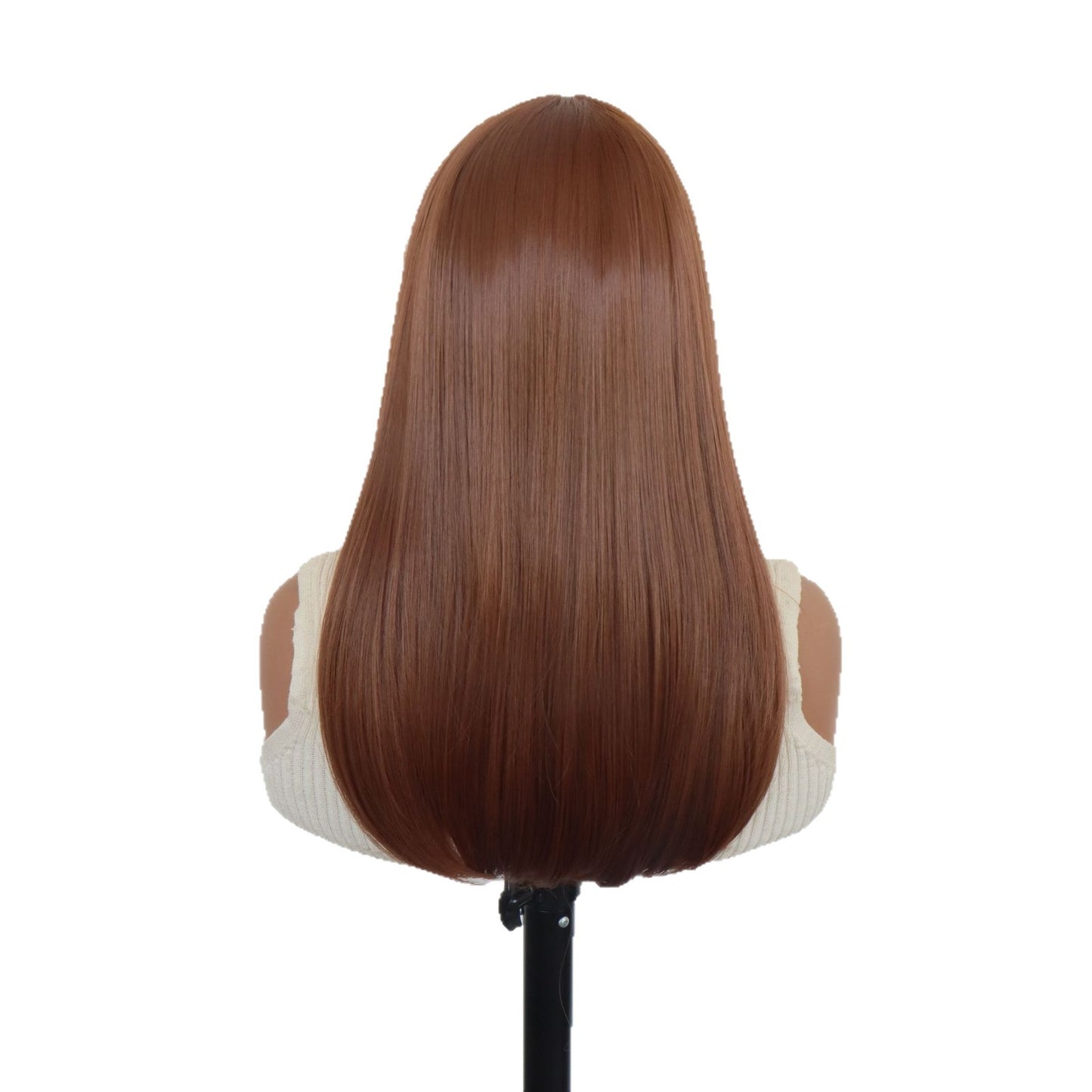 Golden Brown Medium Long Hair High Other Wig