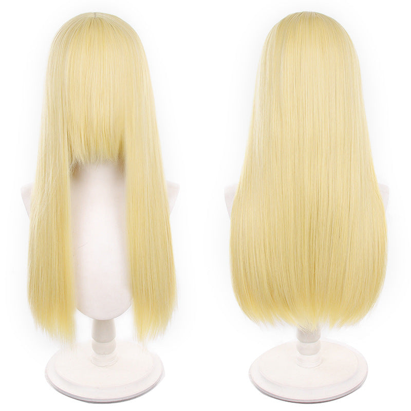 Universal Long Straight Weight Shape Head Cos Wig