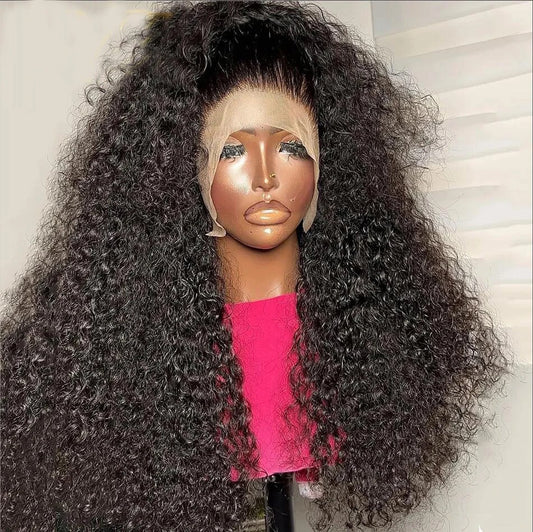 Front Lace Small Roll Sheath African Wig Long Curls