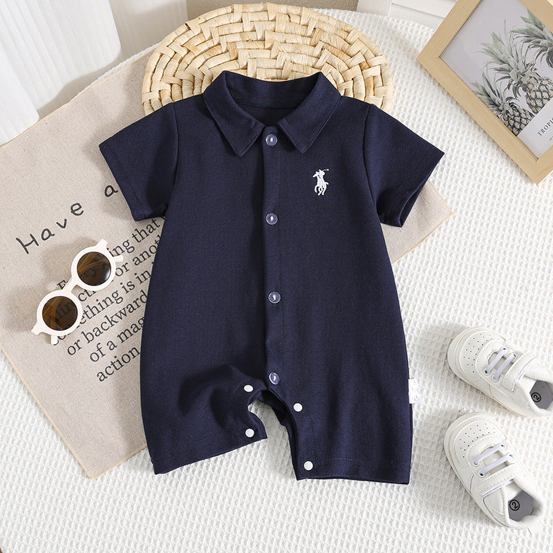 Infants Summer Jumpsuit Going Out Rompers Fashion Cartoon Jumpsuit, Climbing Suit