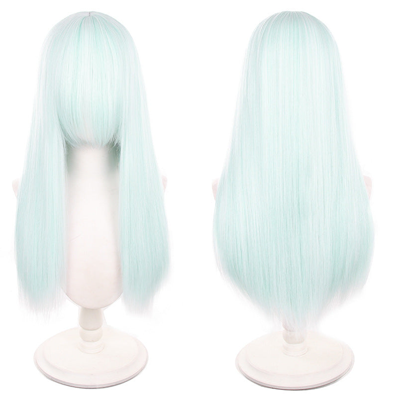 Universal Long Straight Weight Shape Head Cos Wig