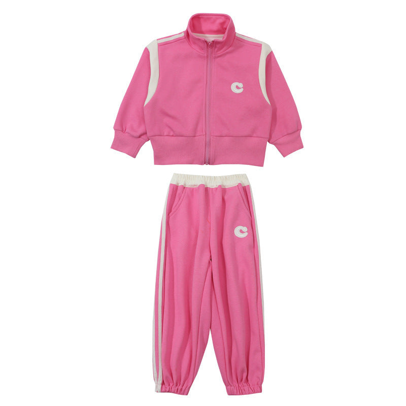 Western Style Trendy Cute Fashion Casual Children's Suit