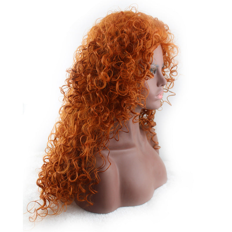Stylish Brave Legend Merida Princess Anime Cos Wig