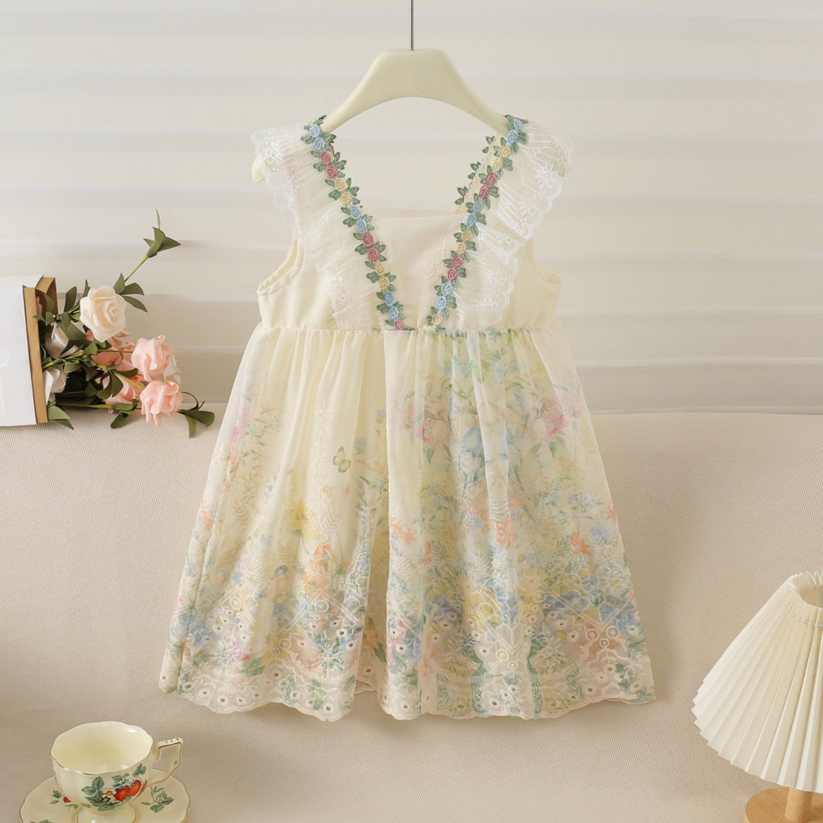 Fashionable Skirt Little Princess Style Super Fairy Children's Dress