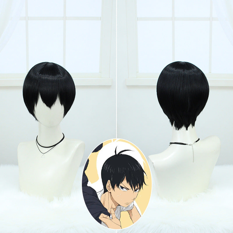 Drifting Volleyball Little Claw Grinding Fiber Cos Wig