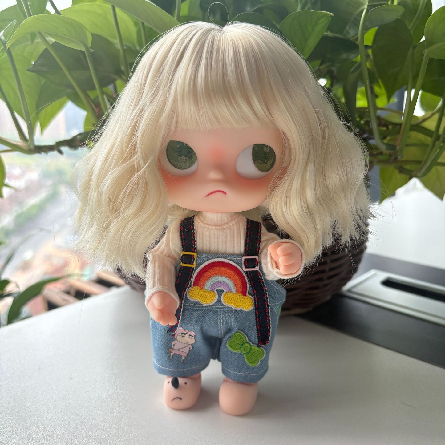 Doll Sister Ga Zi Gingerbread Man Cos Wig
