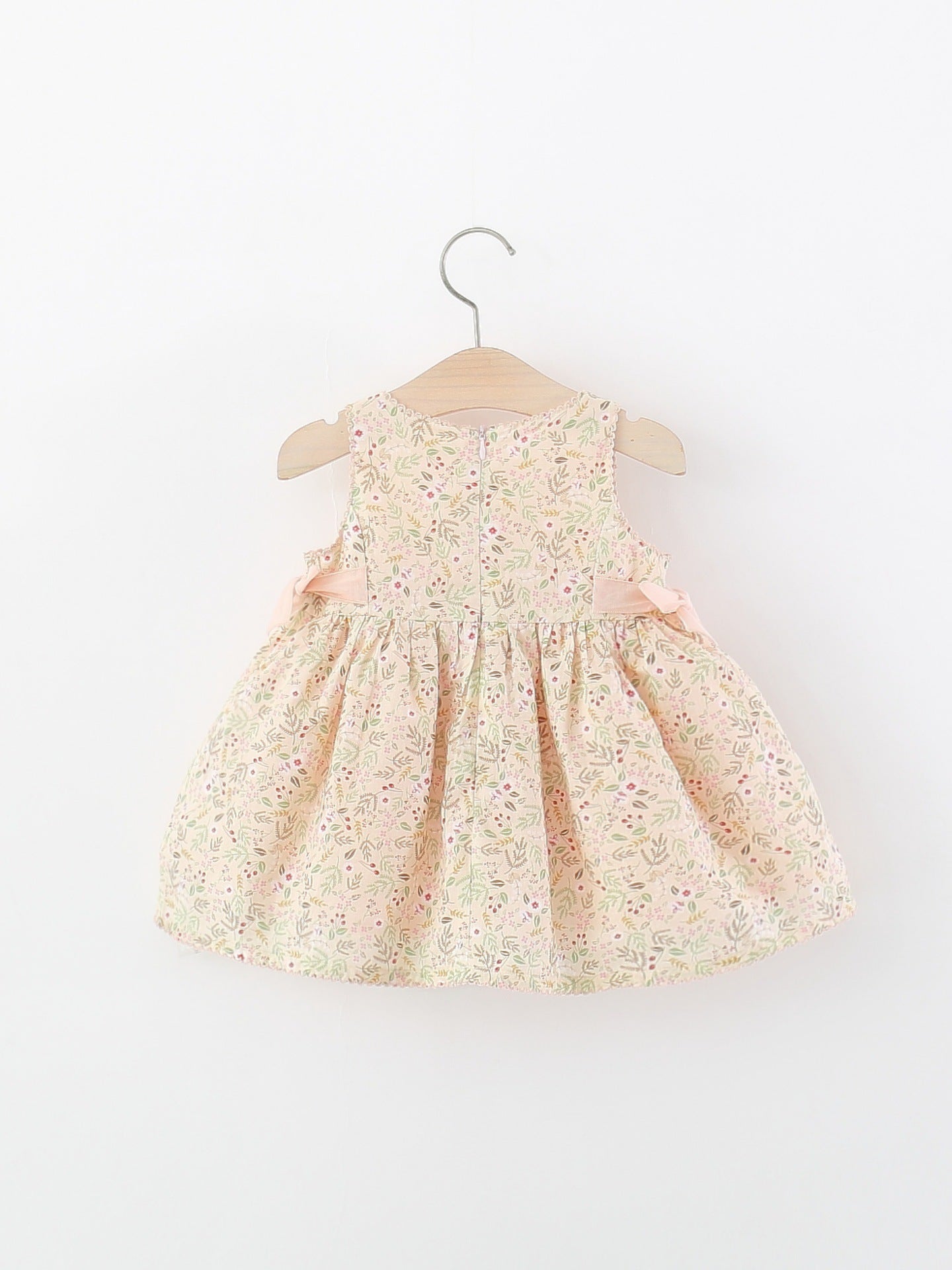 Children's Floral Summer Western Princess Sweet Sleeveless Children's Dress
