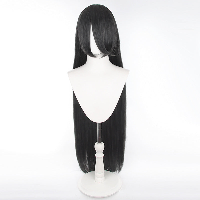Universal Anime Long Straight Hair Mao Style Fiber Cos Wig