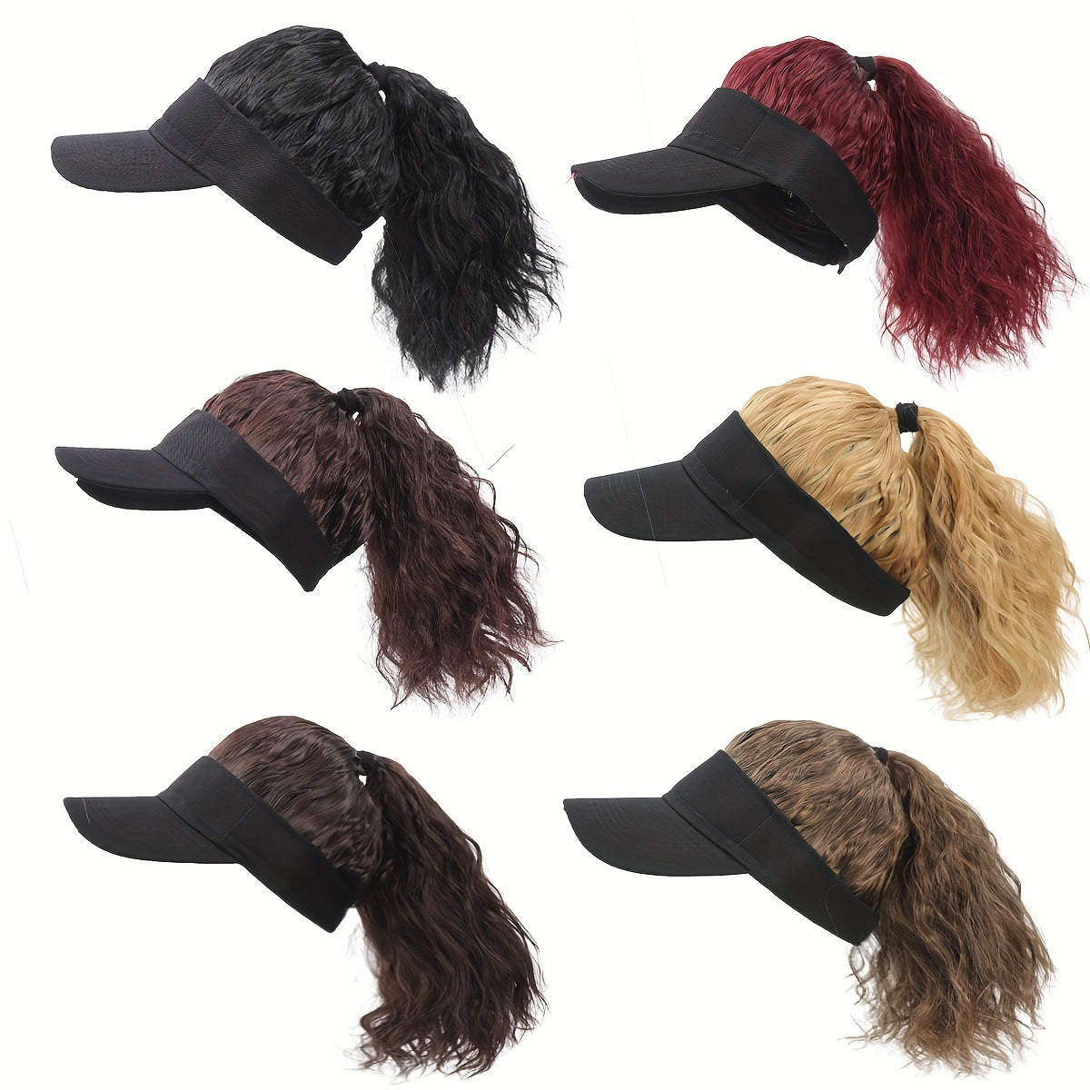 Baseball Hat Hip Hop Sunshade Golf Cap Funny Duck Tongue Other Wig