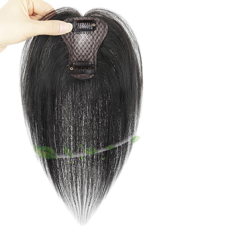 Women's Bangs Top Full Human Hair Air Wig