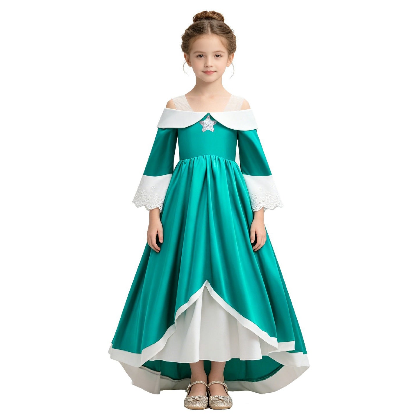 Children's Rota Sha Mario Princess Clothing Play Children's Dress
