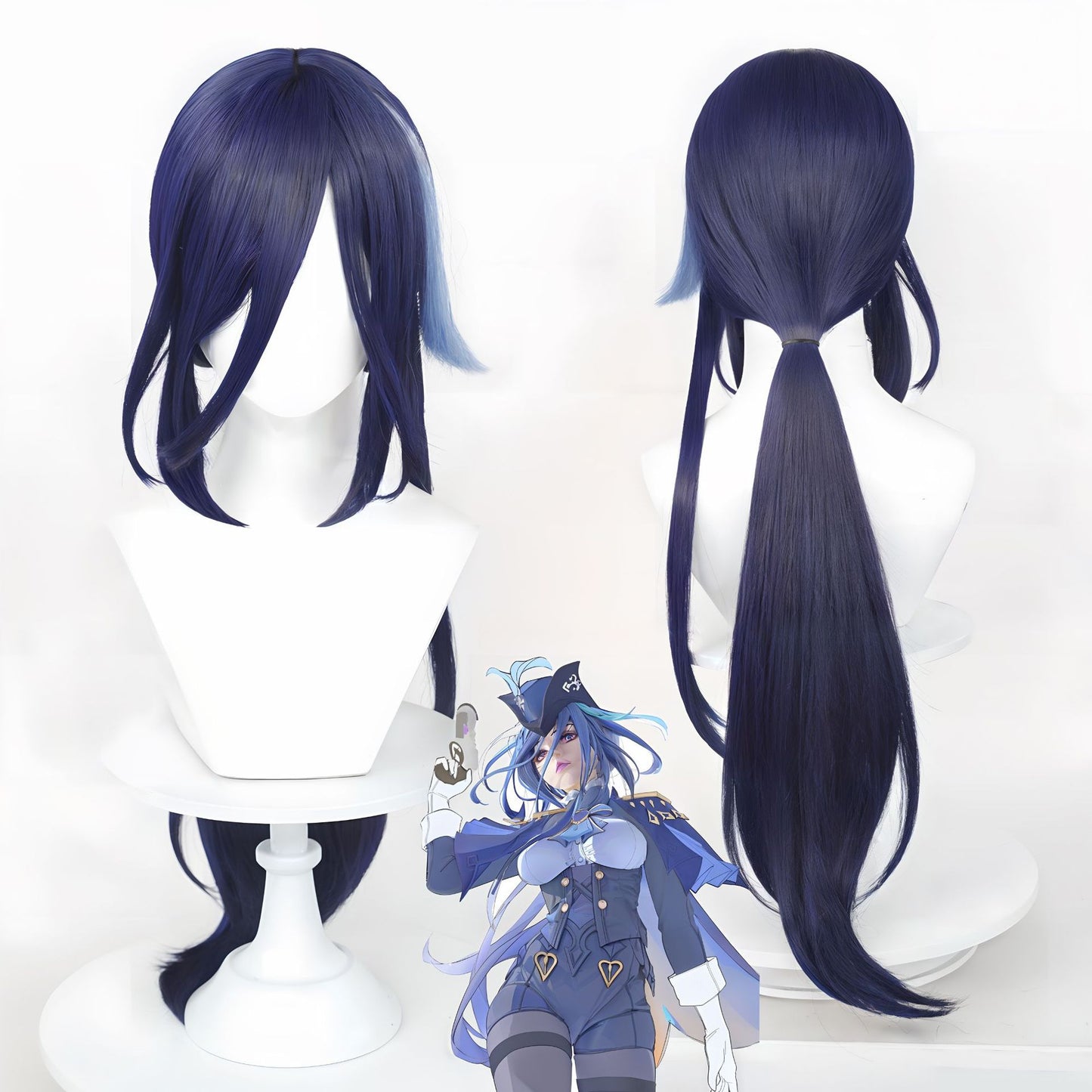 Original God Artificial Human Scalp Top Cos Wig