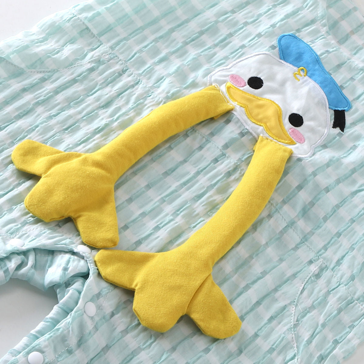 Children's Summer Cute Thin Jumpsuit Casual Sleeveless Cartoon Jumpsuit, Climbing Suit