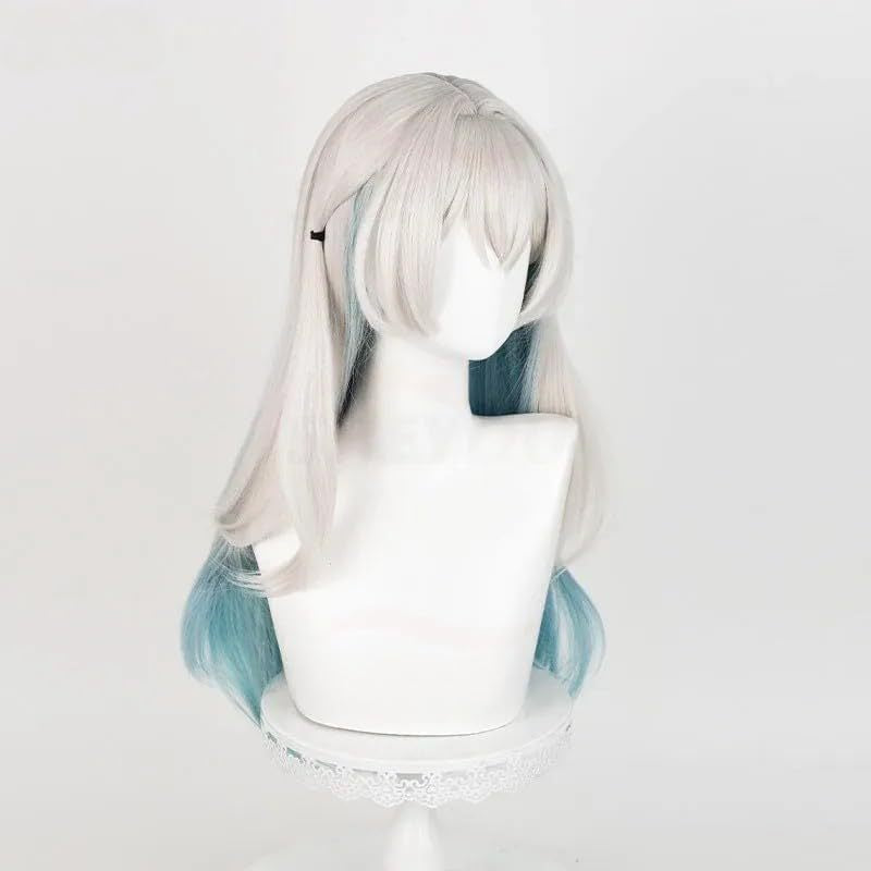 Broken Star Dome Railway Flowing Simulation Scalp Color Cos Wig