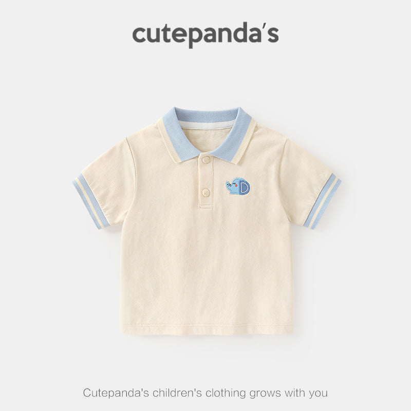 Children's For Babies Casual Short-sleeved Summer Shirt Children's T-shirt