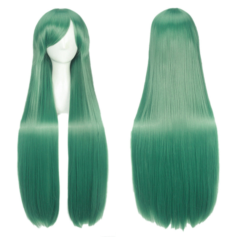 Classic Universal Color Hair Anime Fiber Long Straight Wig