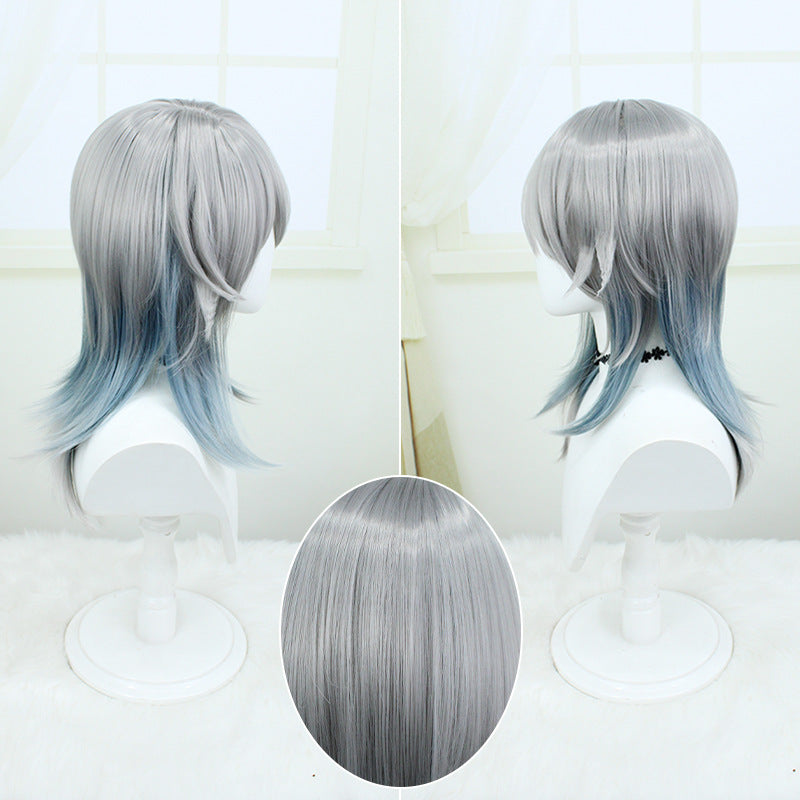 Strictly Selected Broken Star Dome Railway Sunday Simulation Scalp Cos Wig