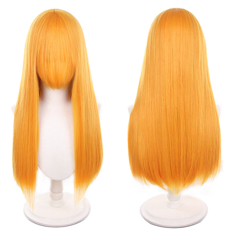 Universal Long Straight Weight Shape Head Cos Wig