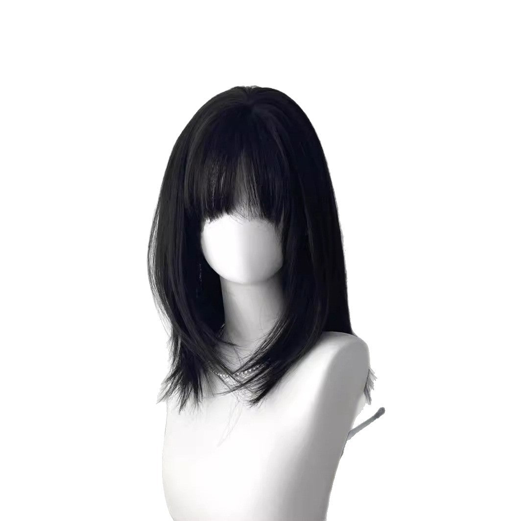 Women's Comic Fashion Style Daily Wave Tail Rose Net Wig Short Curly Hair