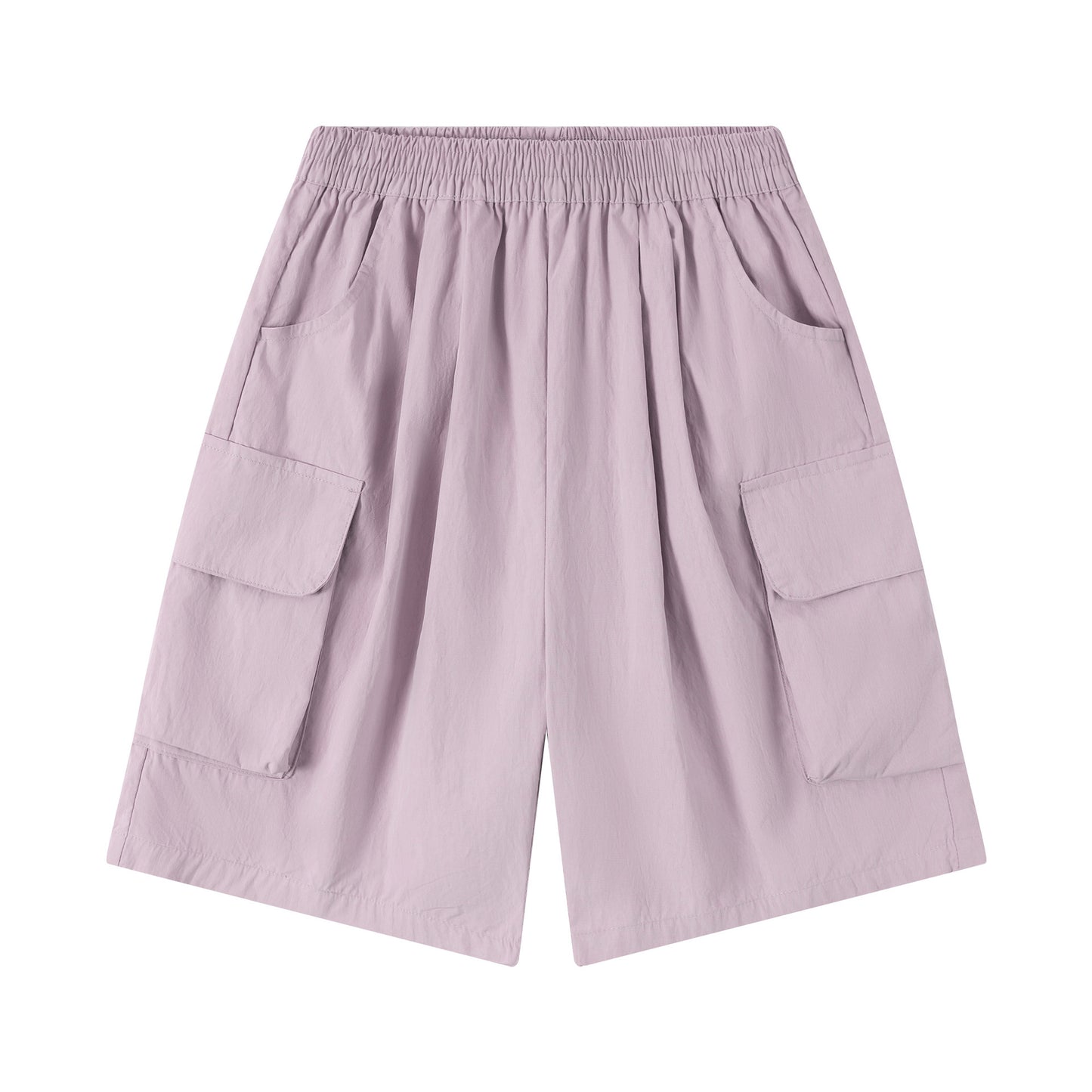 Children's Summer Retro Boys Style Thin Overalls Shorts Medium Big Children's Pants