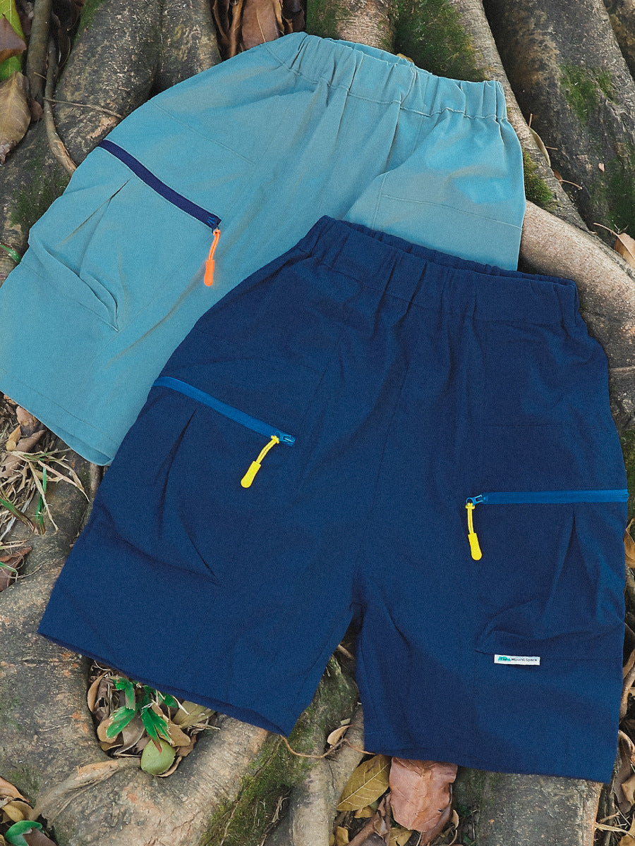 Men's & Children's Mountain Clothing With Pocket Shorts Summer Medium Big Children's Pants