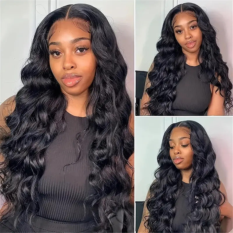 Fashion Front Lace Big Wave Curly Hair Wig Long Curls