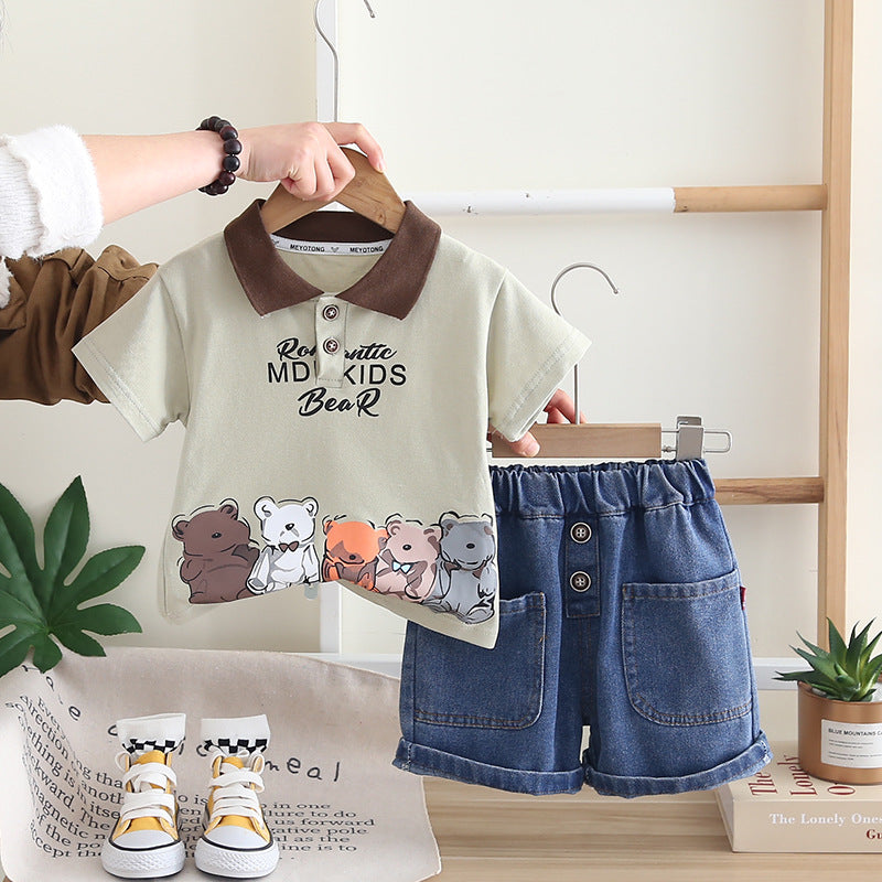 Two-piece Set Year Old Fashionable Clothes Children's Suit