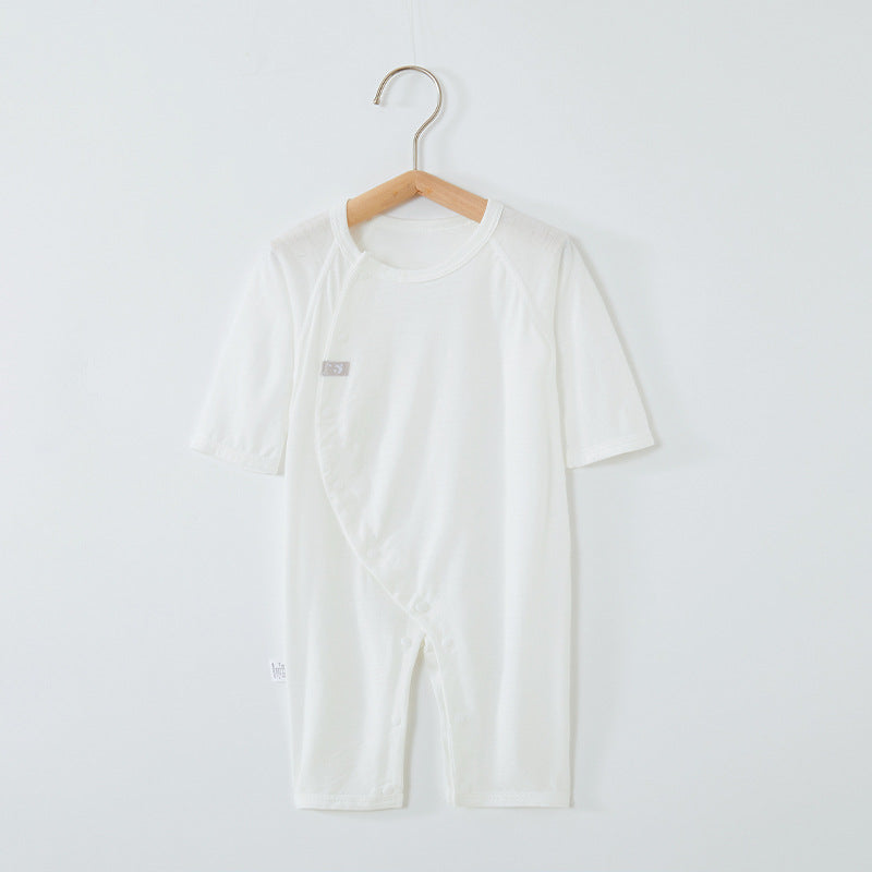 Summer Thin Long Sleeve Breathable Clothes In Air-conditioned Room Romper Jumpsuit, Climbing Suit