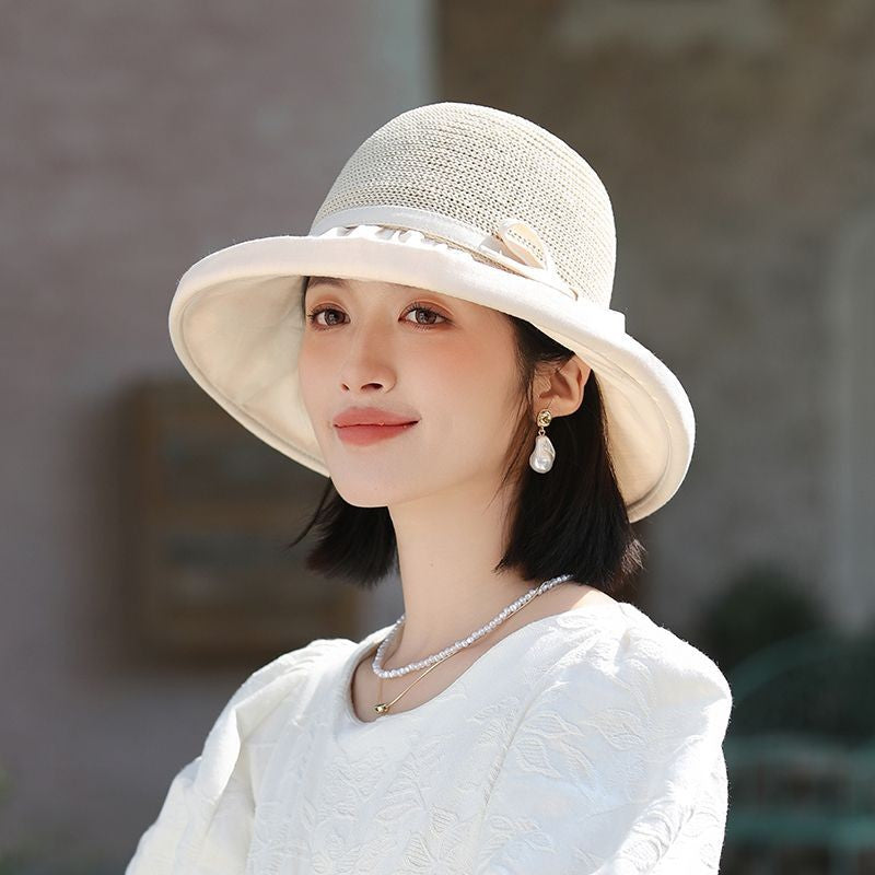 Hat Integrated Artificial Human Bucket Female Luminous Head Wig Short Straight Hair