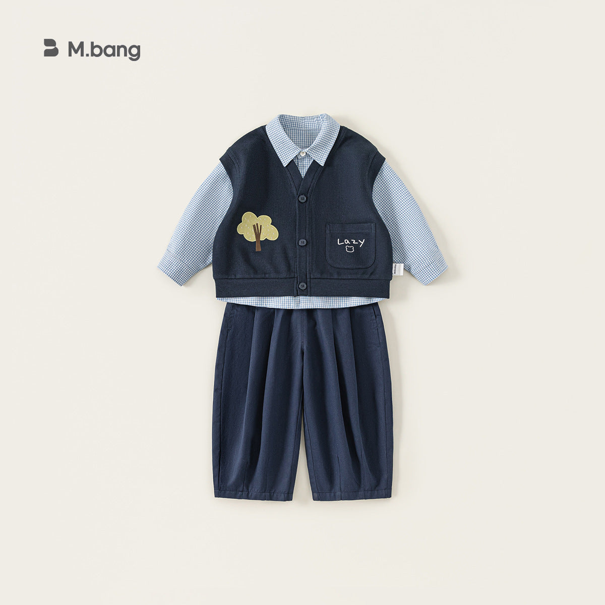 Three-piece Collection Korean Style Clothes Boys Children's Suit