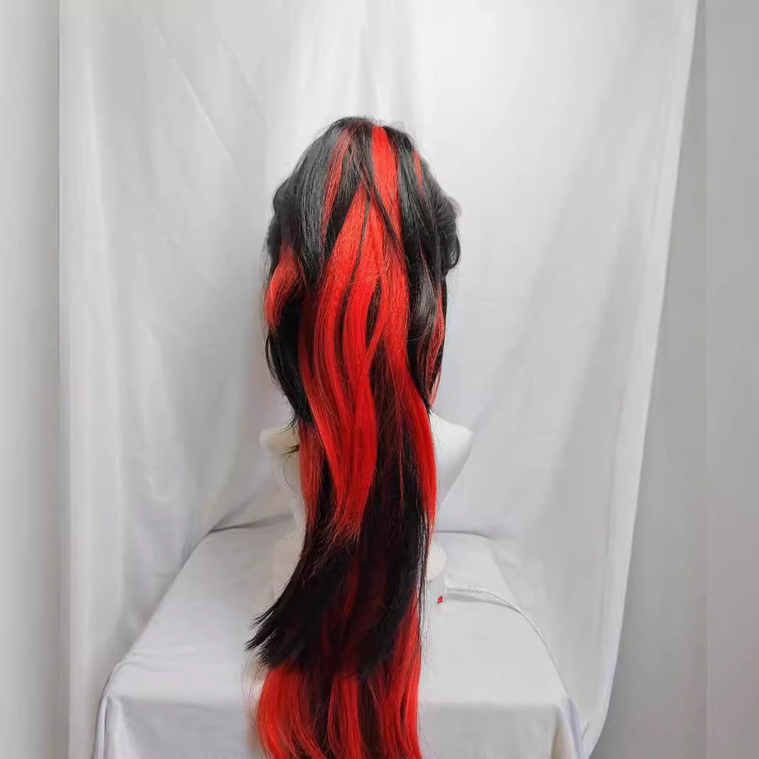 Blade Long Hair Jaws Clamp High Ponytail Cos Wig