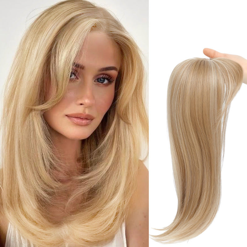 Appearance Natural Fluffy Barrettes Hair Extension With Bangs Ladies Wig