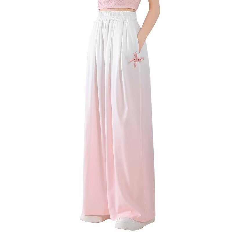 Children's Summer Thin Wear Older Ice Silk Anti Mosquito Children's Pants