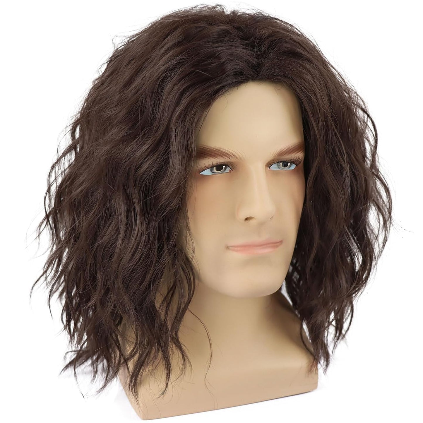 Men's Curls Short Curly Hair Medium Chemical Men's Wig