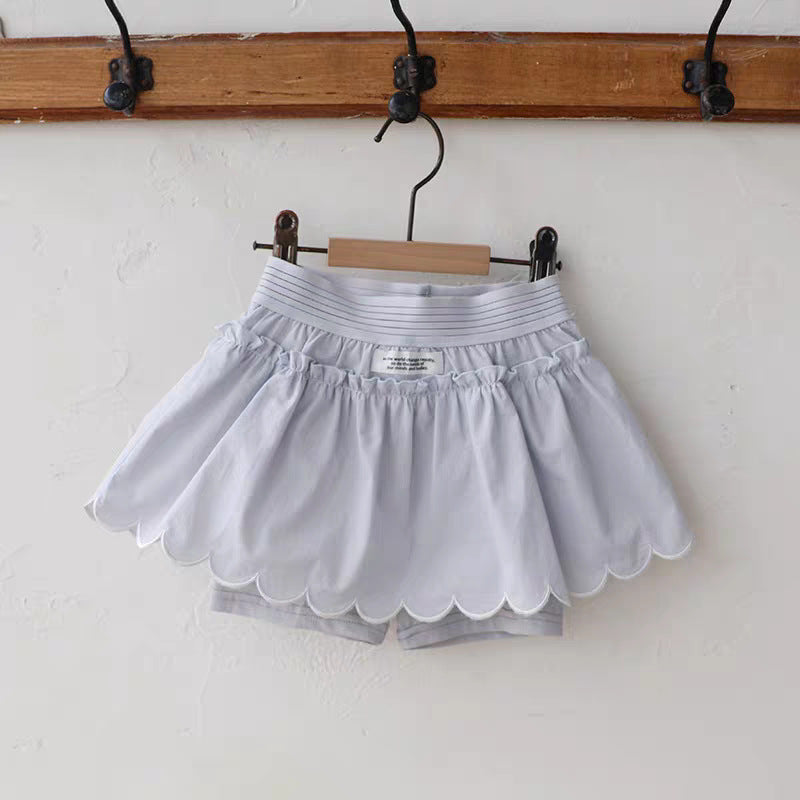 Strawberry Shan Sweet Art Style Lapel Cute Bow Children's T-shirt