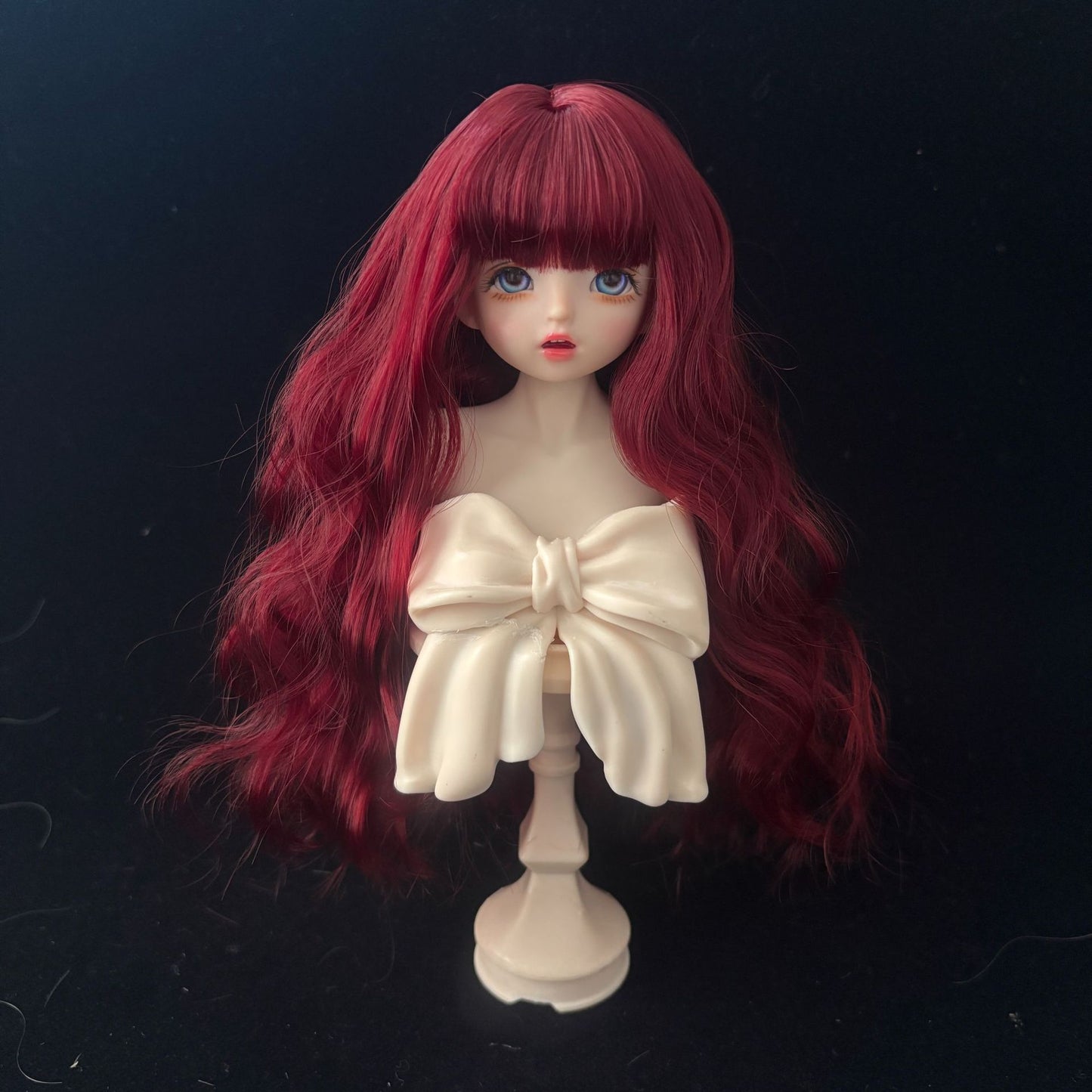 With Bangs Multicolor Small Curls Dress Up Cos Wig