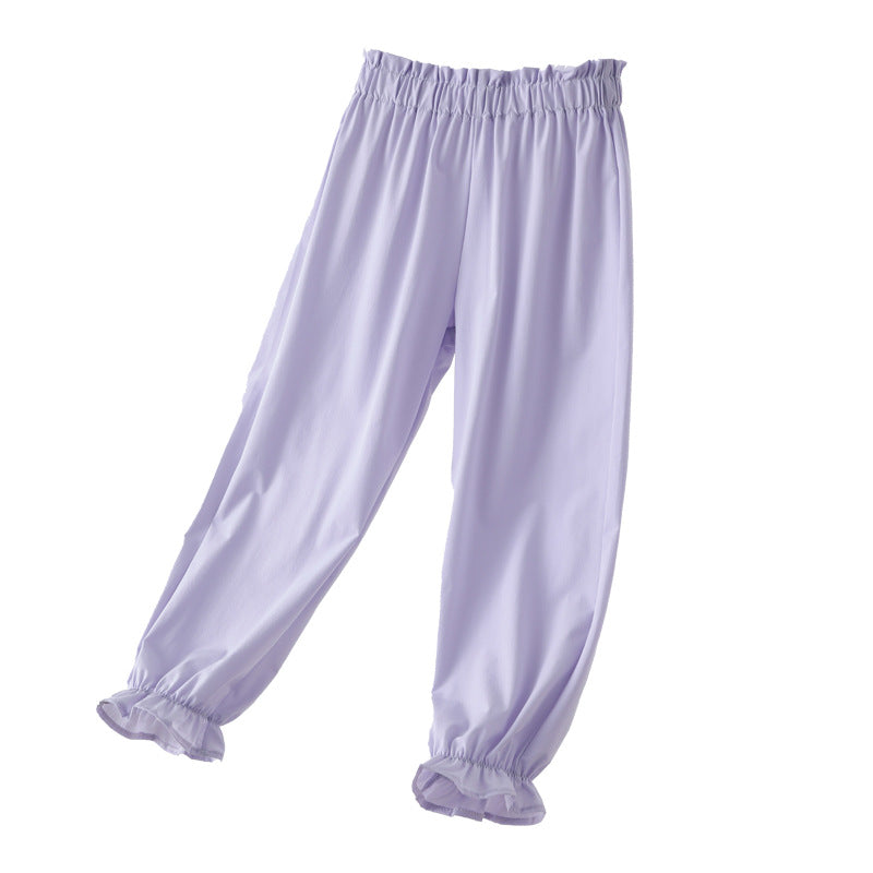 Children's Thin Trousers Summer Boys Medium Big Breathable Children's Pants