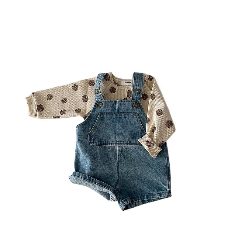 Born Carrier Strap Jeans Versatile Infant Children's Pants