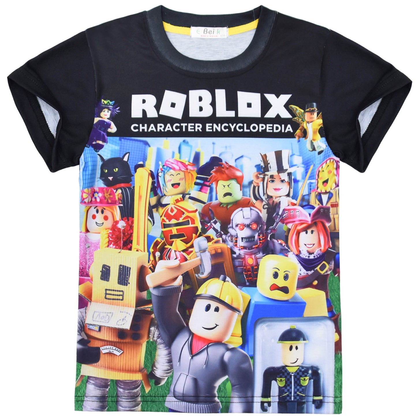 Game Digital Printing Short-sleeved Two-piece Pajamas Children's Suit