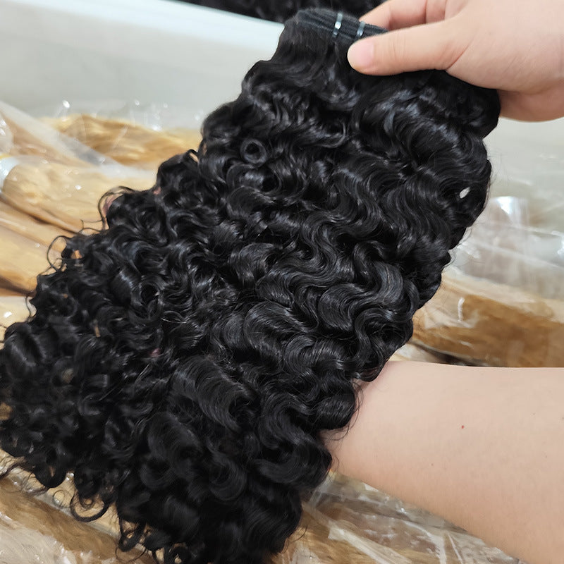 Pretty Cool Innovative Beautiful Human Extension Real Hair Wig