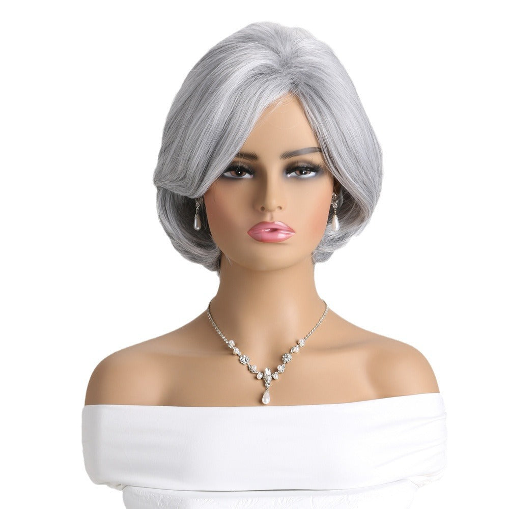 Durable Split Inner Buckle Synthetic Wigs Wig Short Curly Hair