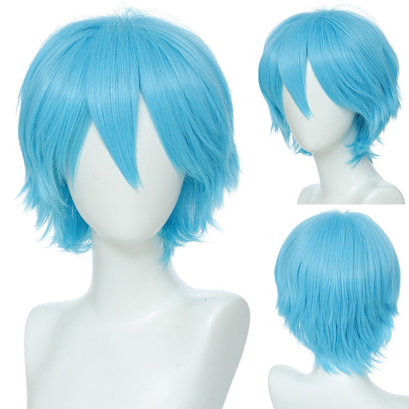 Short Hair Closing Face Top Optional Mao Style Cos Wig