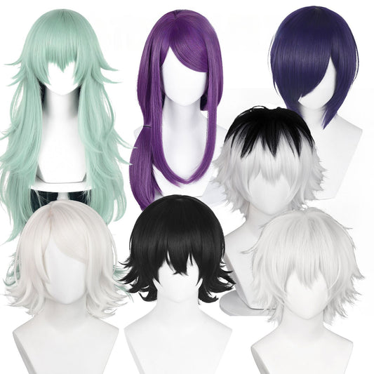 Cardamom Tokyo Ghoul Ghouls Ken He Made One-eyed Cos Wig