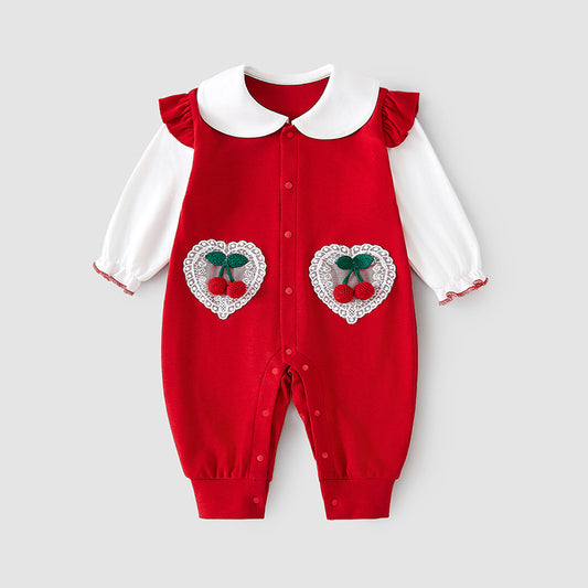 Born Class Jumpsuit Male Female Red Clothes Jumpsuit, Climbing Suit