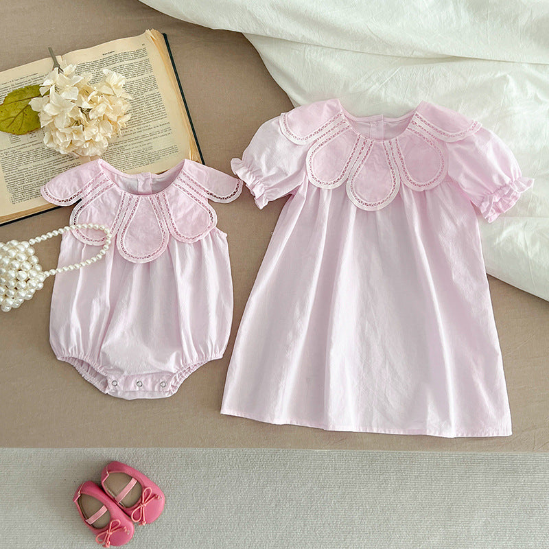 Children's For Babies Princess Birthday Sisters Outfit Children's Dress