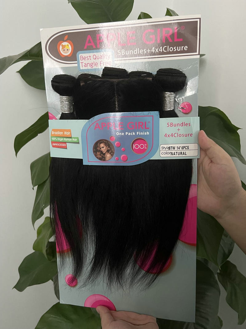 Attractive Unique New African Human Set Real Hair Wig