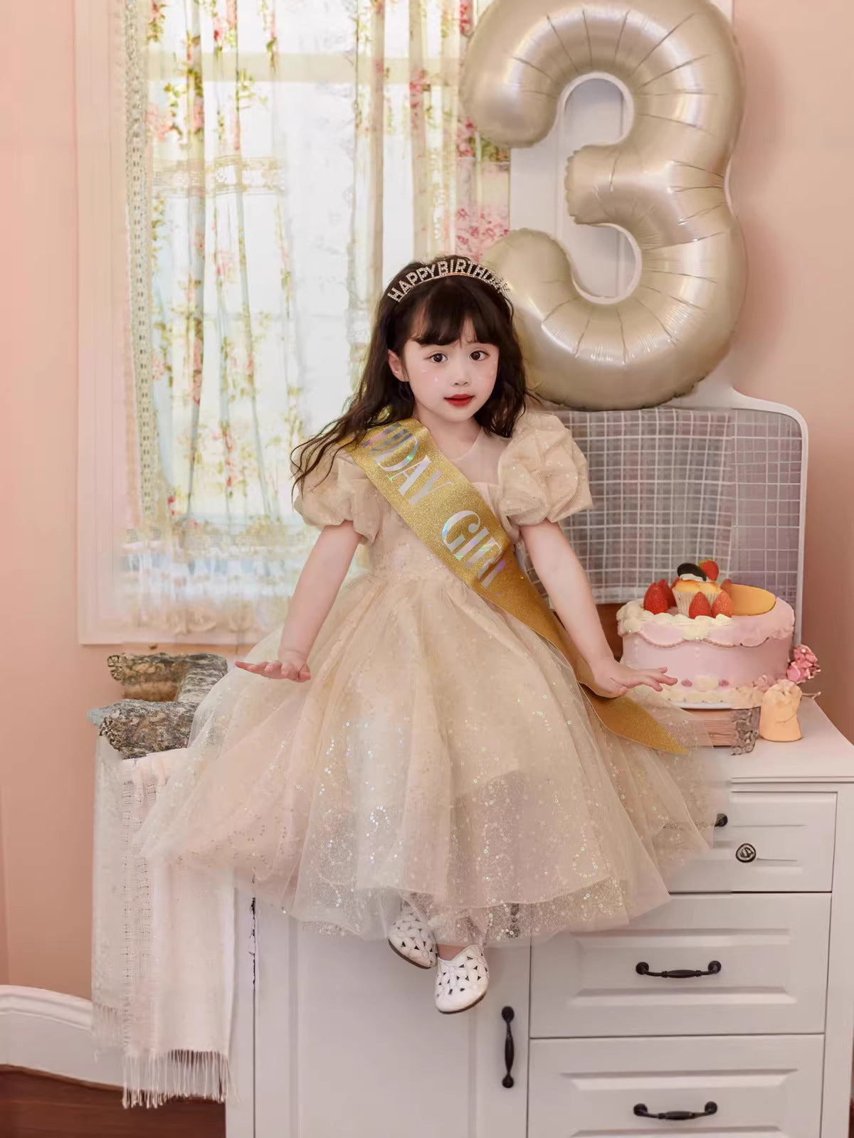 Children's Clothing Western Style Fashion Older Princess Skirt Children's Dress