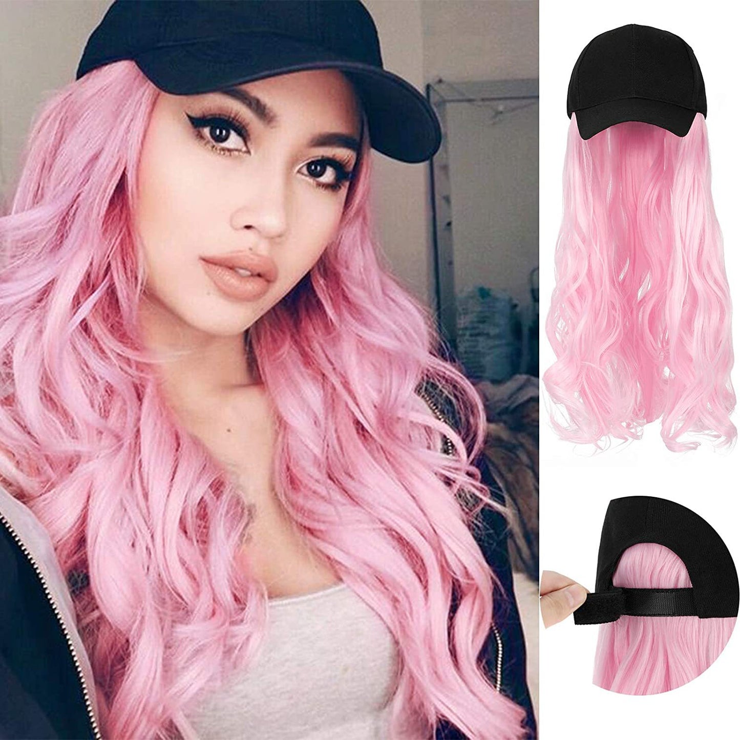 Personality Curly Hair Big Wave Chemical Wig Long Curls