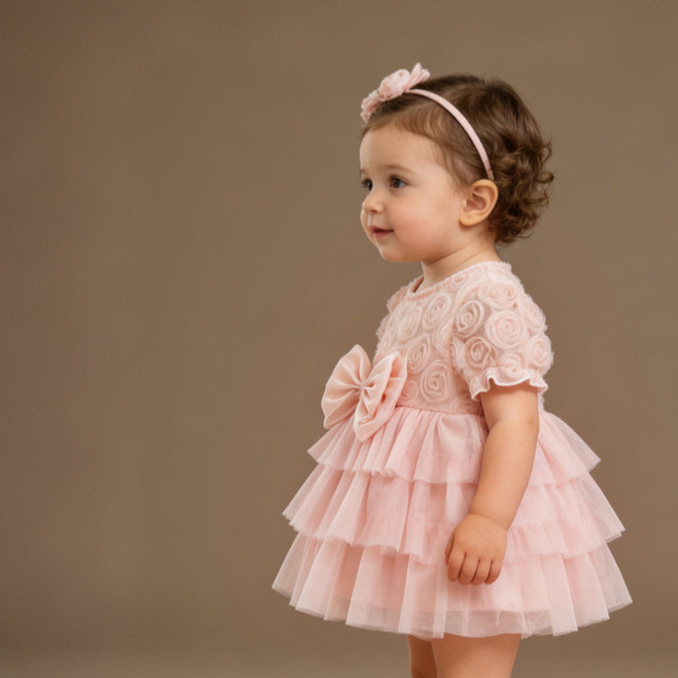 Children's Pettiskirt Cake Princess Style Trendy Gauze Children's Dress